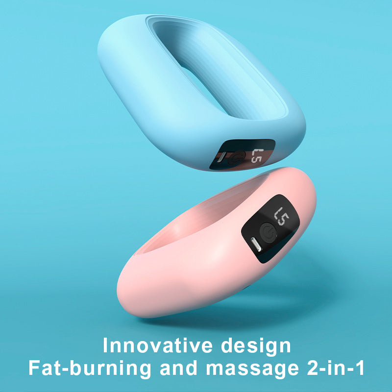 Multifunctional FullBody Fascia Ring, Fast Fat Burning Yoga Ring Massager, Ergonomic Electric Fascia Massager Up To 55 Inch Waist