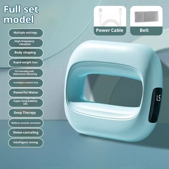 Multifunctional FullBody Fascia Ring, Fast Fat Burning Yoga Ring Massager, Ergonomic Electric Fascia Massager Up To 55 Inch Waist